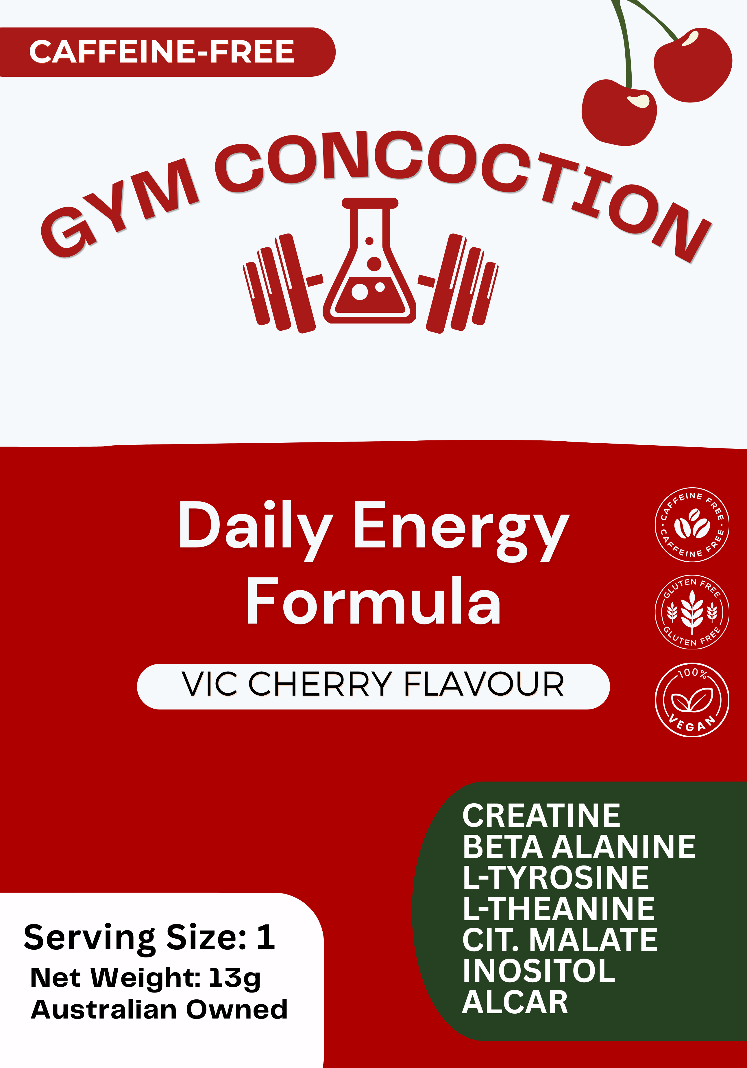 COMING SOON: Daily Energy Formula - VIC Cherry Flavour (Travel Sachet)