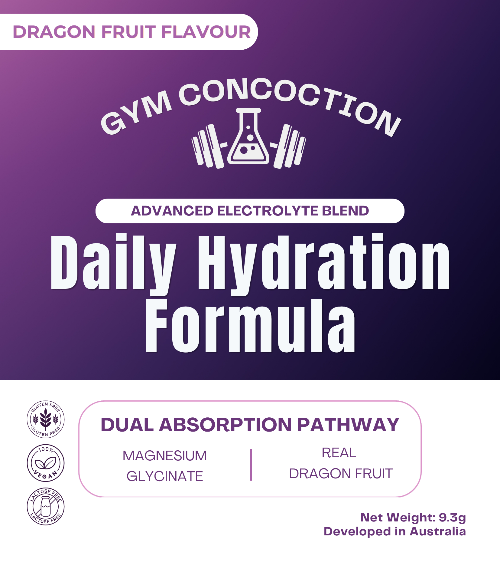 Daily Hydration Formula - Dragon Fruit