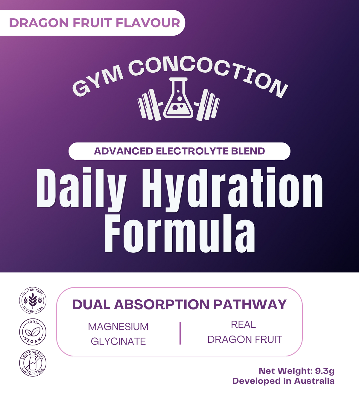 Daily Hydration Formula - Dragon Fruit