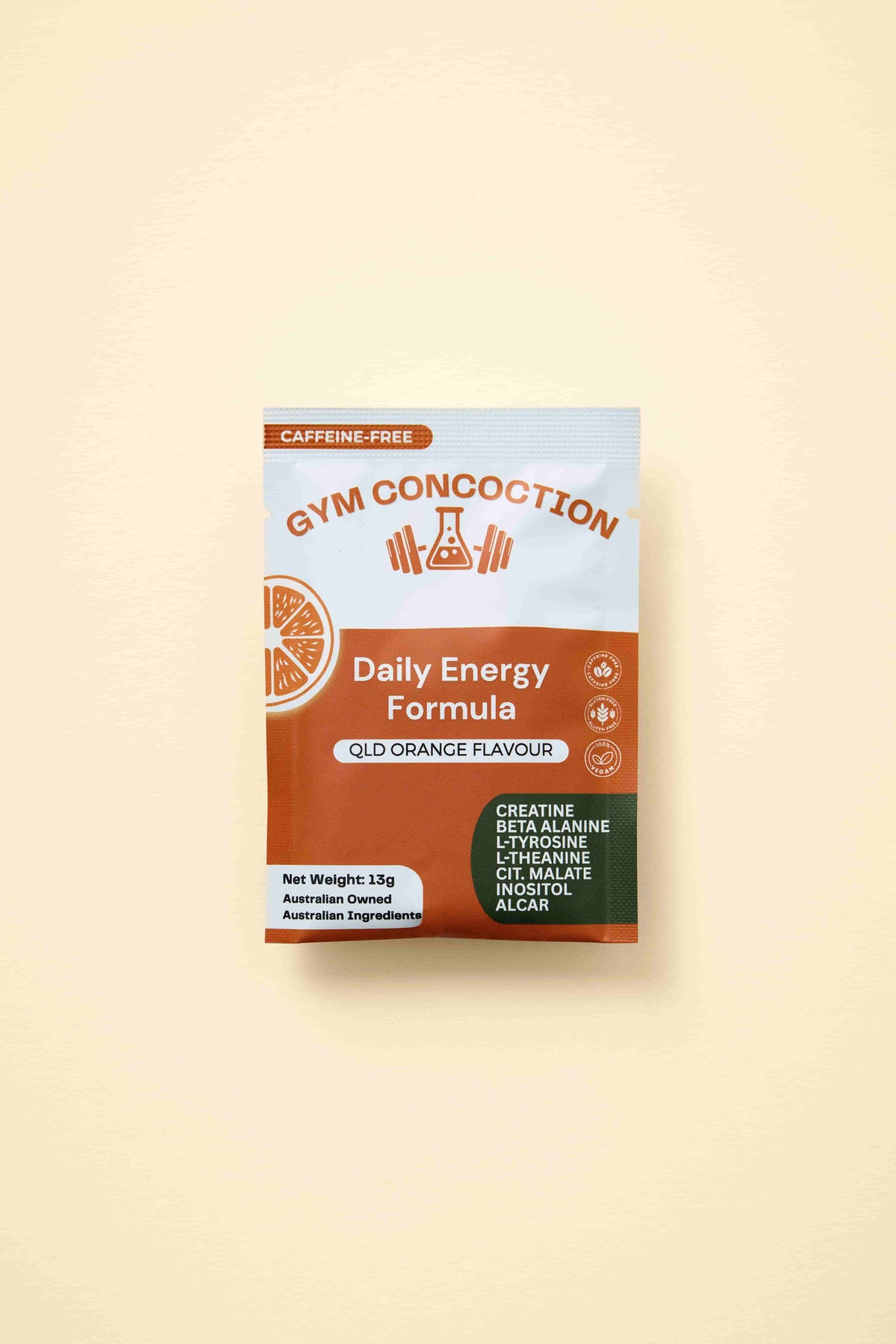 Daily Energy Formula Sachet - QLD Orange Flavour