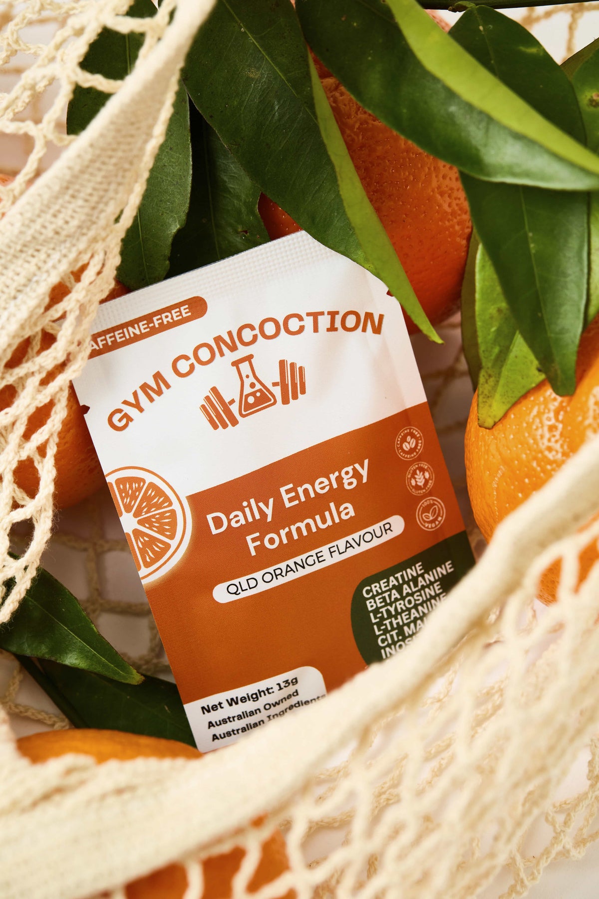 Daily Energy Formula Sachet - QLD Orange Flavour