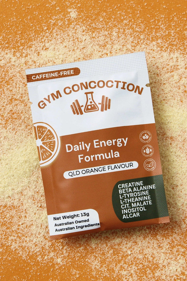 Daily Energy Formula Sachet - QLD Orange Flavour