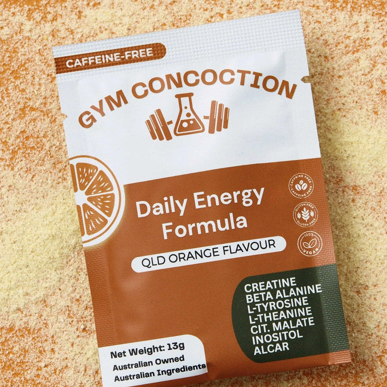 Daily Energy Formula Sachet - QLD Orange Flavour