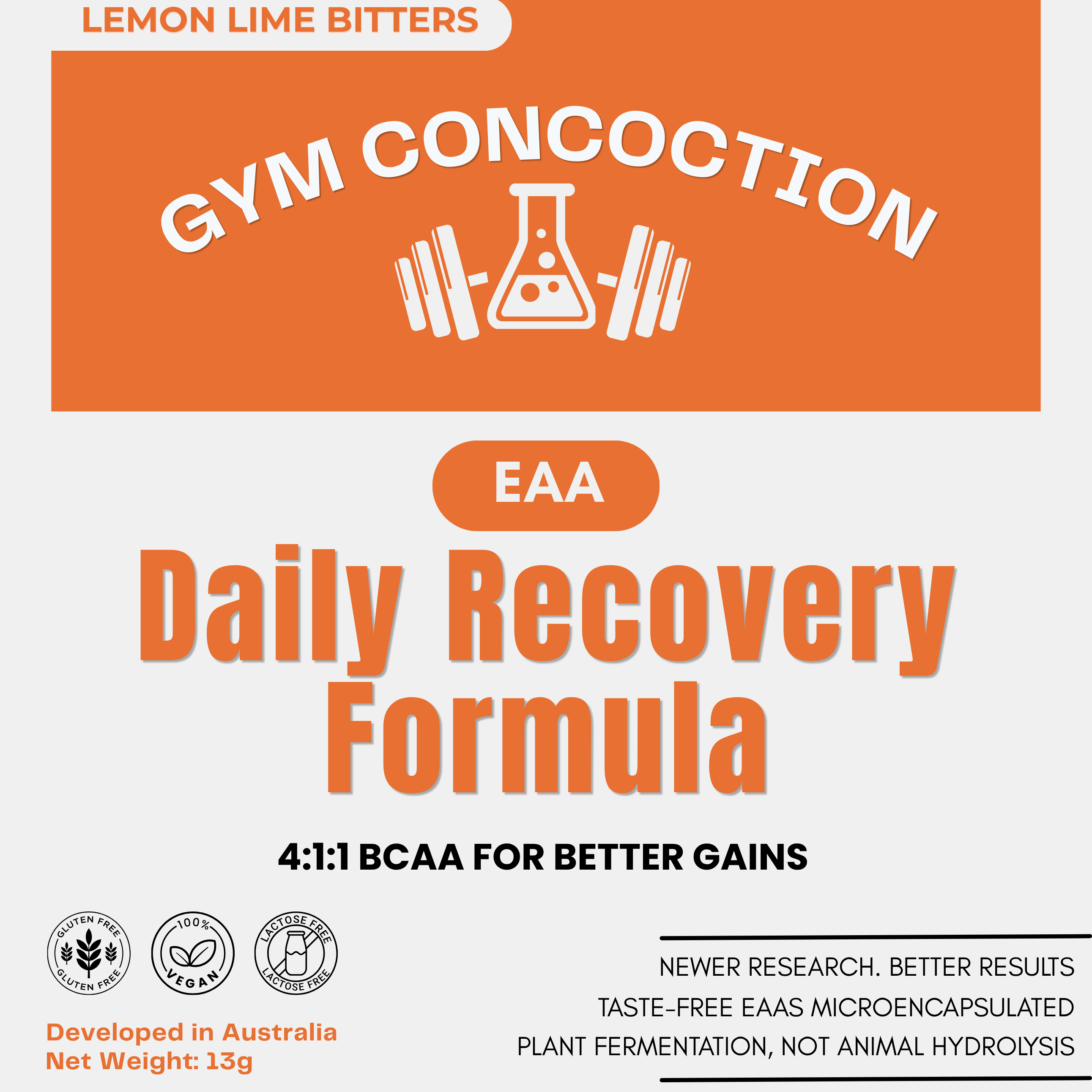 COMING SOON: Essential Amino Acids (EAA) - Lemon Lime Bitters (Sachet)