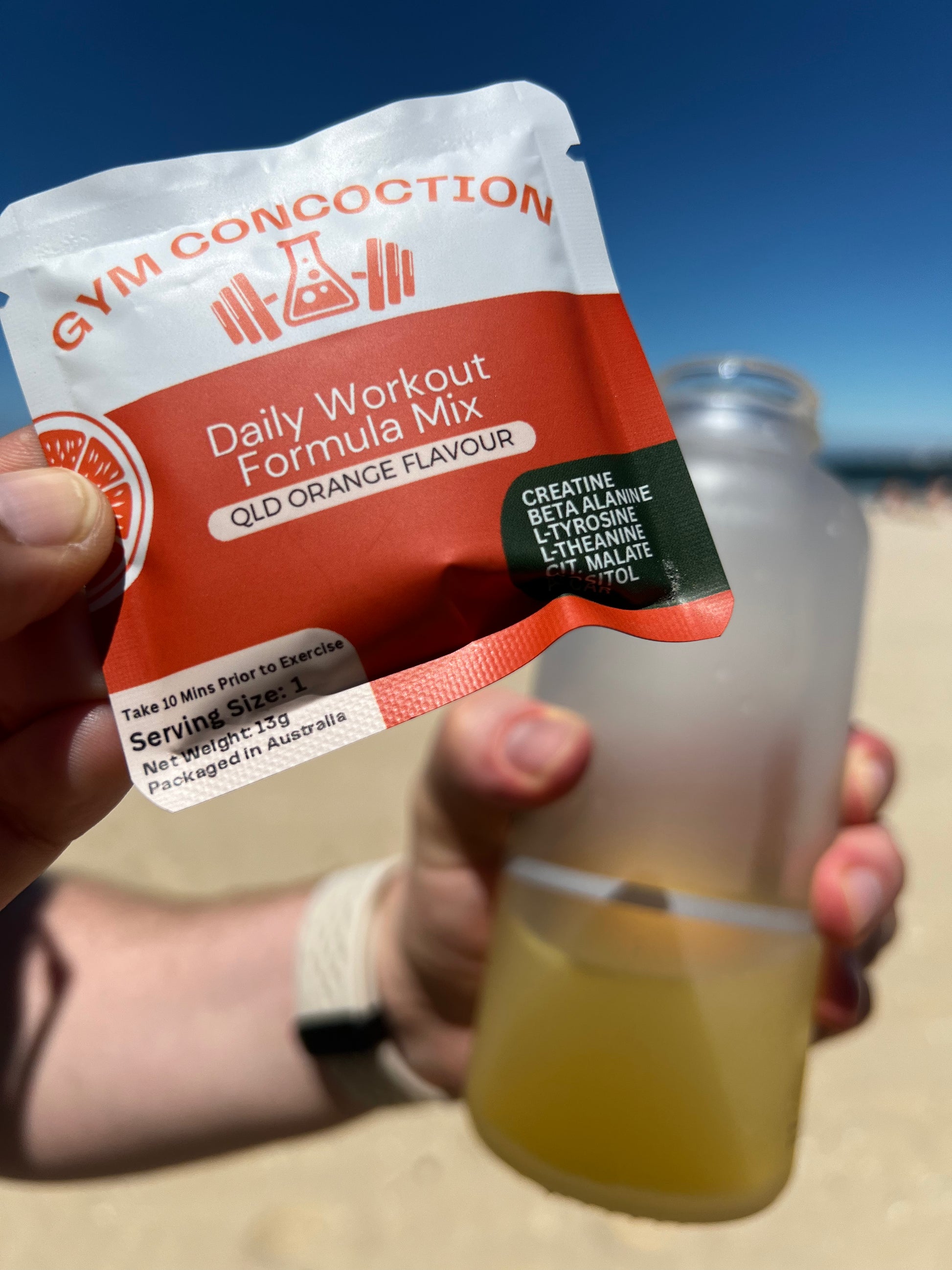 Daily Energy Formula - QLD Orange Flavour (Travel Sachet)